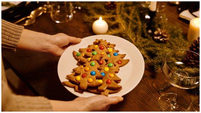 ILUSTRASI kue Natal