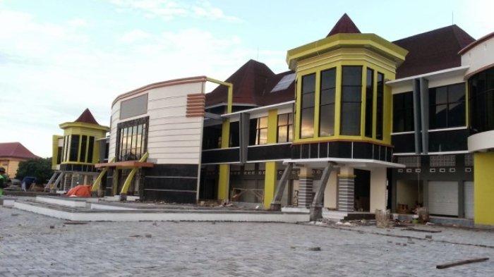 PASAR - Pasar Higienis Kota Ternate setelah selesai dibangun sekitar tahun 2013.