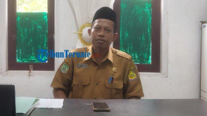 DATA: Kadis PMPTSP Pulau Taliabu, Maluku Utara Ismail Tiwu saat diwawancarai Tribunternate.com, Selasa (15/7/2025)