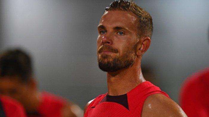 Gelandang timnas Inggris dari klub Liverpool, Jordan Henderson