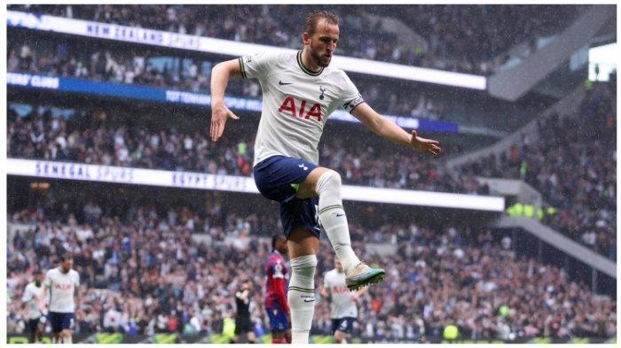 Harry Kane dalam kemenangan Tottenham Hotspur atas Crystal Palace dengan skor 1-0 di Tottenham Hotspur Stadium, Matchday 35 Liga Premier, Sabtu (6/5/2023) sore waktu setempat.