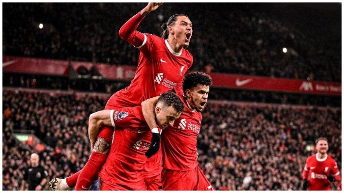 Liverpool meraup kemenangan 4-1 atas Chelsea dalam Matchday 22 Liga Premier 2023-2024, Kamis (1/2/2024) dini hari WIB.