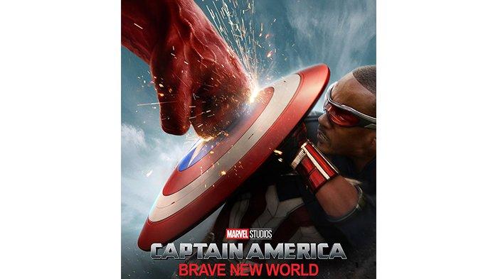 POSTER FILM - Poster film Captain America:  Brave New World (2025) yang diunduh dari Instagram @officialcaptainamerica, Rabu (12/2/2025). Hari ini Rabu (12/2/2025) tayang perdana di Bioskop XXI Ternate, Maluku Utara.