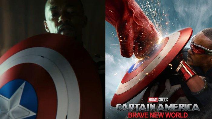 POSTER FILM - Kolase poster dan cuplikan pada film Captain America:  Brave New World (2025) yang diunduh dari Instagram @officialcaptainamerica, Rabu (12/2/2025). Hari ini Rabu (12/2/2025) tayang perdana di Bioskop XXI Ternate, Maluku Utara.