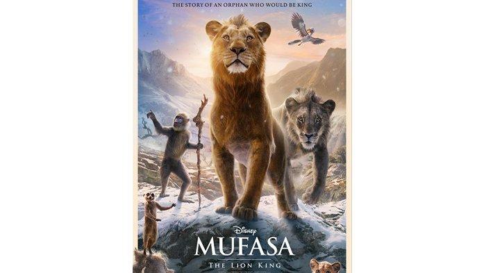 Poster Film Mufasa: The Lion King.