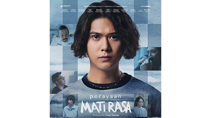 POSTER FILM - Poster film Perayaan Mati Rasa (2025) yang diunduh dari Instagram @prillylatuconsina96 Kamis (6/2/2025). Hari ini Kamis (6/2/2025) tayang perdana di Bioskop XXI Ternate, Maluku Utara.