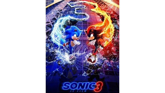 Poster Film Sonic The Hedgehog 3.