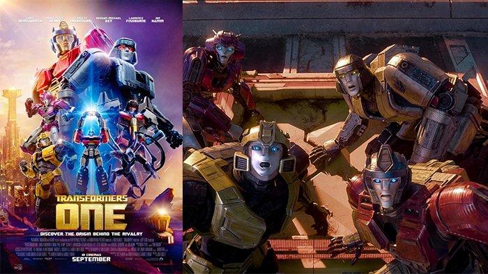 Poster film Transformers One.
