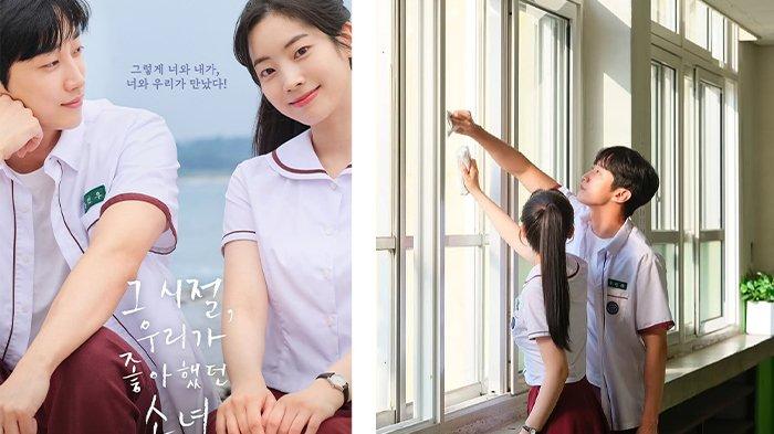 POSTER FILM - Kolase cuplikan dan poster film You Are The Apple of My Eye yang diunduh dari Instagram @dahhyunnee, Sabtu (22/2/2025).