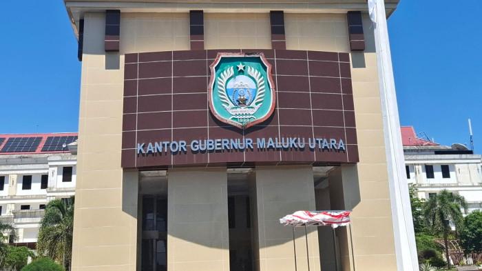 ROMBAK JABATAN: Kantor Gubernur Provinsi Maluku Utara di Sofifi, Wakil Gubernur Maluku Utara Sarbin Sehe mengaku dalam waktu dekat akan dilakukan perombakan jabatan di lingkup pemprov Maluku Utara, Rabu (30/7/2025)