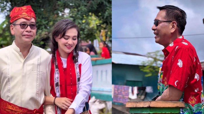 Momen Gubernur Maluku Utara Sherly Laos bersama mendiang Benny Laos. Tangkapan layar dari unggahan instagram @s_tjo, Kamis (13/3/2025). Sherly Laos ungkap kerinduan ke Benny Laos, dengan menulis pesan menyentuh usai sukses gelar misi dagang Malut - Jatim.