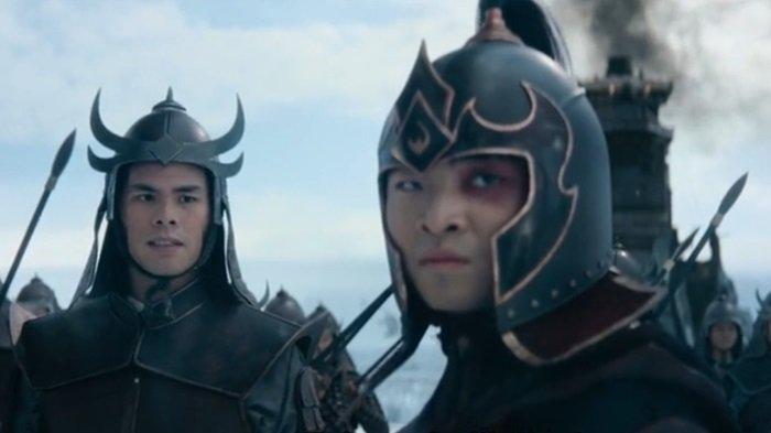 Dallas Liu berperan sebagai Pangeran Zuko dan Ruy Iskandar sebagai Letnan Jee dalam live action serial 