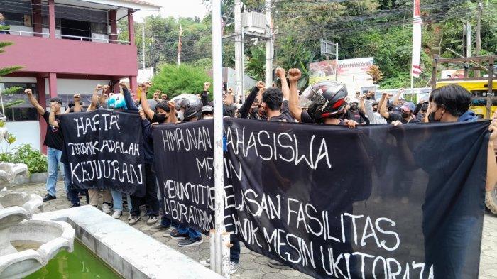 Mahasiswa Teknik Mesin UKI Toraja Gelar Unjuk Rasa, Tuntut Transparansi ...