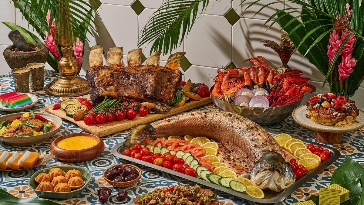 21 on Rajah, satu restoran terbaik di Singapura yang menawarkan menu buka puasa.