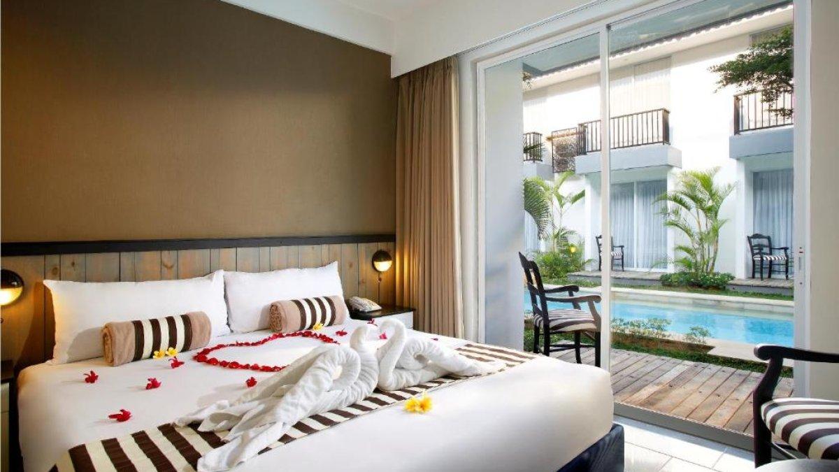 7 Bidadari Boutique Hotel, satu hotel bintang 3 terbaik di kawasan Seminyak Bali.