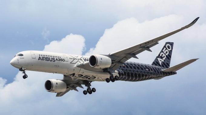 Pesawat Airbus A350.