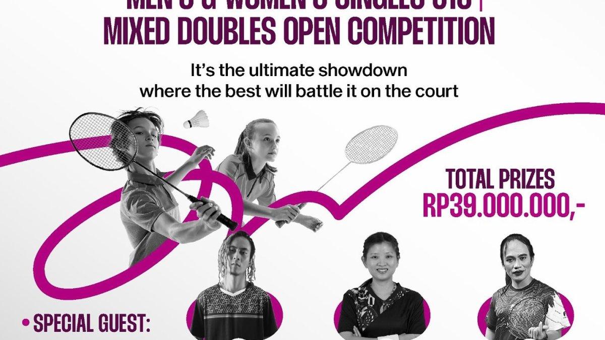 Aeon Mall Jakarta Garden City menggelar Aeon Mall Indonesia Badminton Cup 2024.