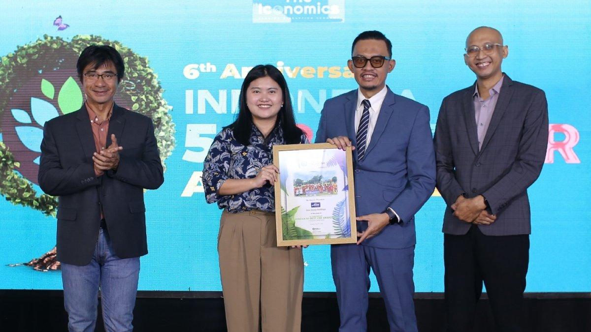 Aice Group memenangkan penghargaan prestisius The Iconomics Indonesia Best 50 CSR Awards 2024