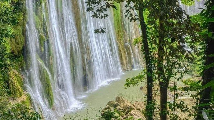 DESTINASI - Air Terjun Tengku Siwa di Manggarai, NTT (11/5/2025).