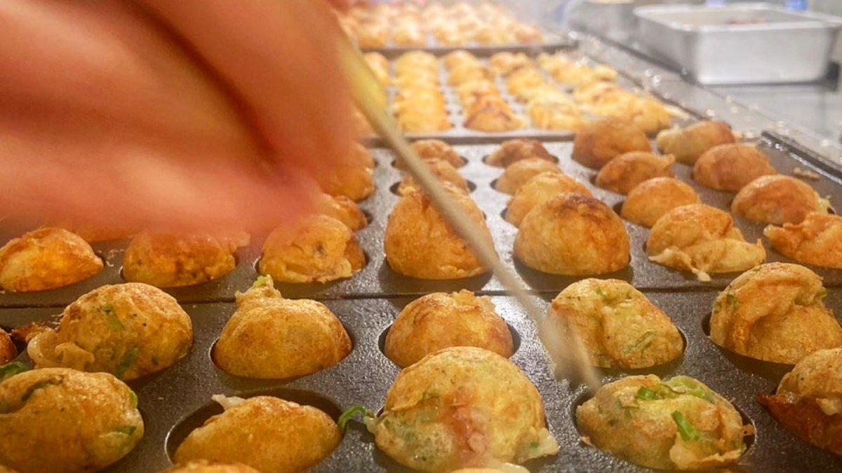 Aizuya Namba, satu takoyaki enak di Osaka Jepang.