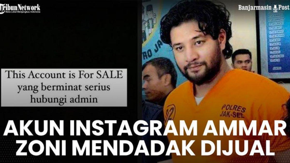 Alasan Ammar Zoni jual akun Instagram