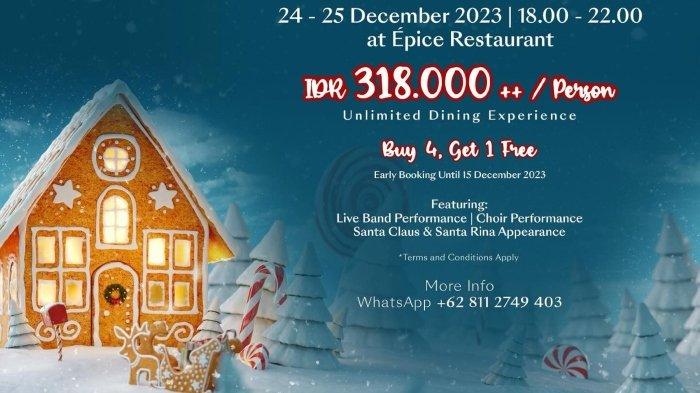 Alila Solo merupakan hotel di Solo Raya yang menawarkan pesta Natal 2023.