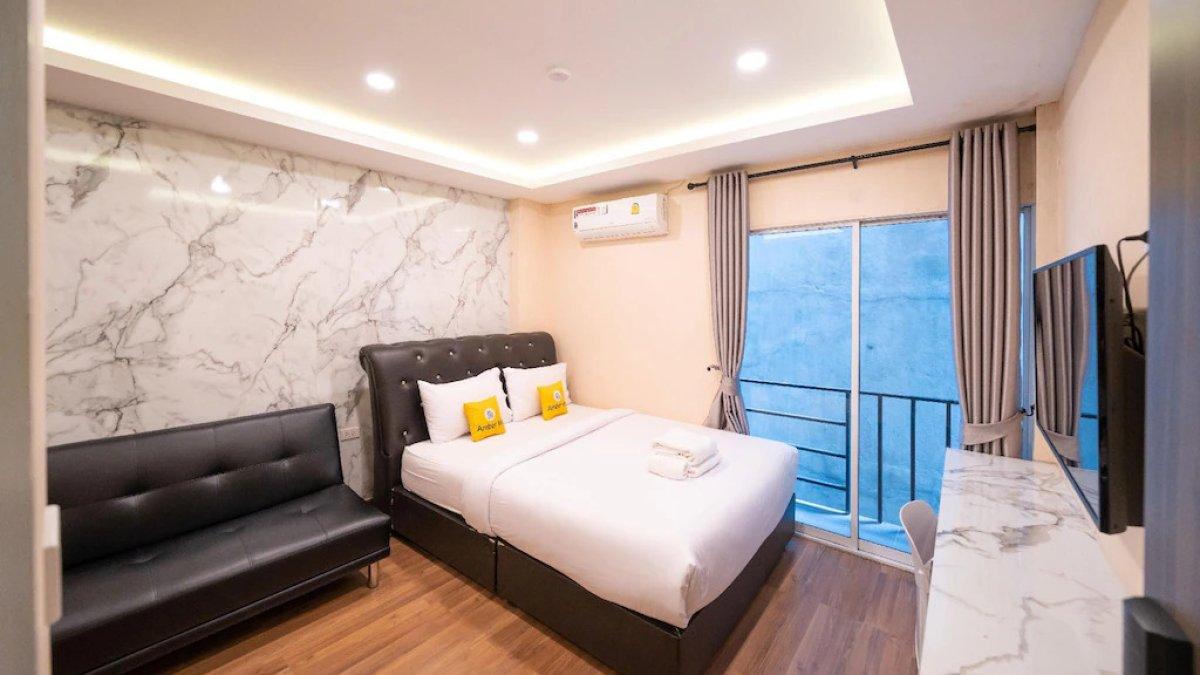 Ilustrasi tipe kamar yang ada di Amber Inn