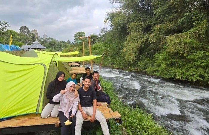 Potret Anak Mas River Paradise yang berlokasi di Jurusen, Pegasing, Kabupaten Aceh Tengah, Aceh.