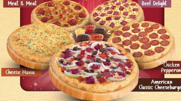Ilustrasi menu Domino's Pizza.