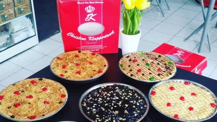Aneka varian menu klappertaart di Christine Klappertaart.