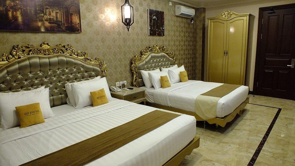 Ilustrasi tipe kamar yang ada di Apple Green Hotel