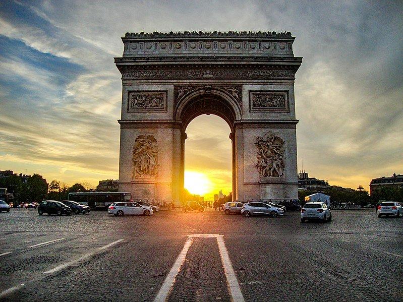 Arc de Triomphe, Paris, Prancis