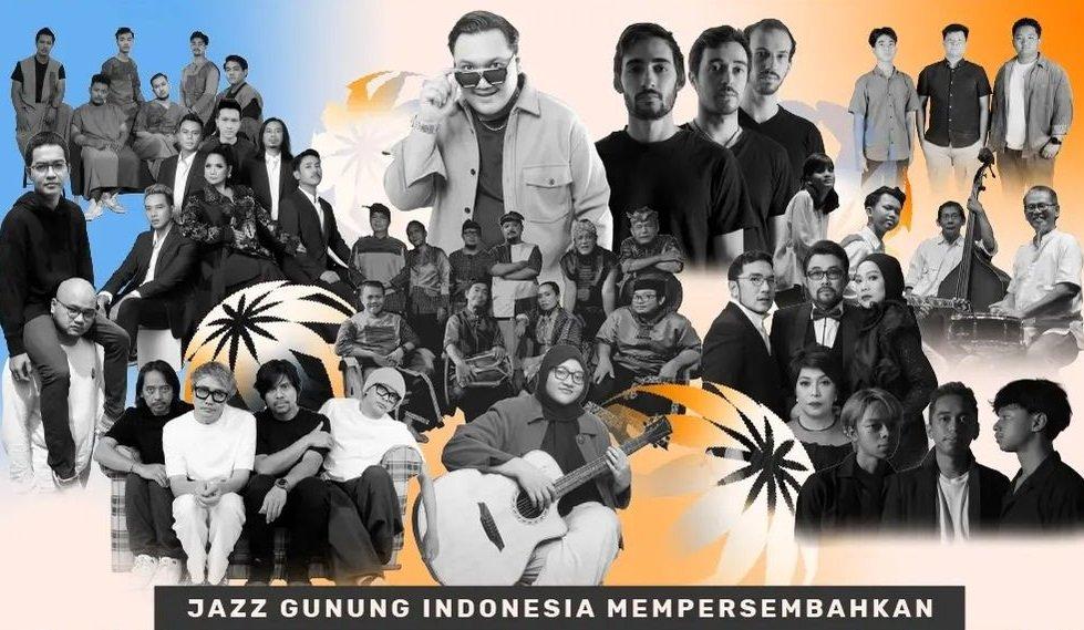 Line up Jazz Gunung Bromo 2024.