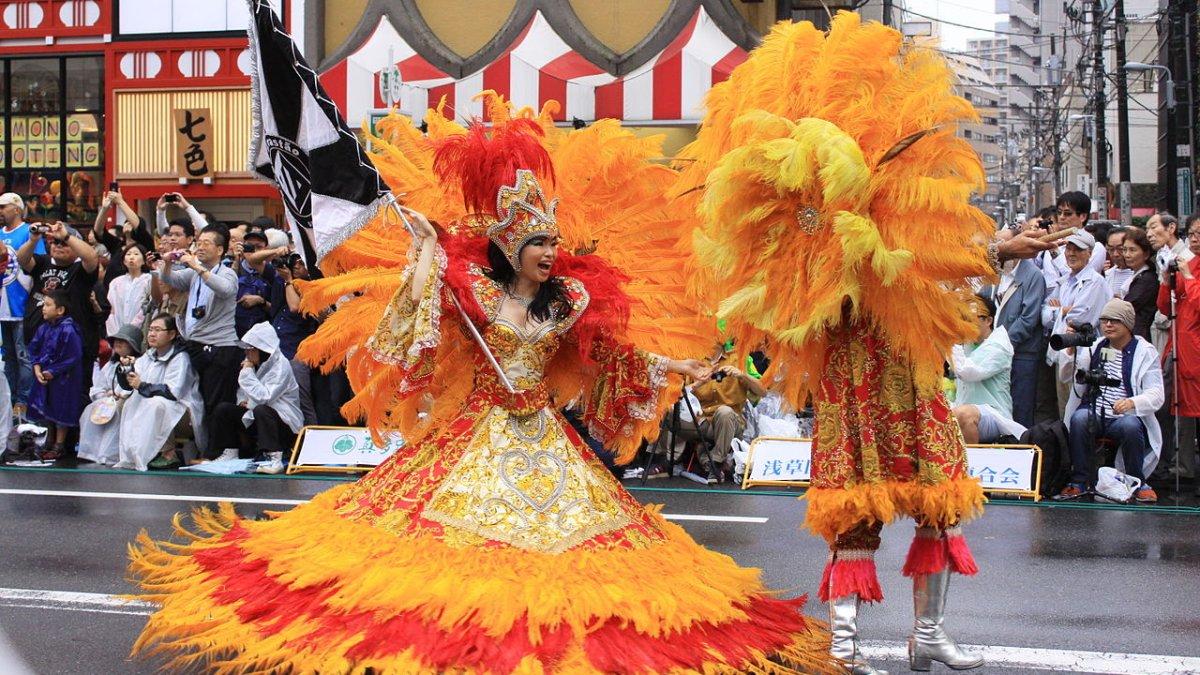 Asakusa Samba Carnival, satu festival musim panas terbaik di Tokyo Jepang 2024.