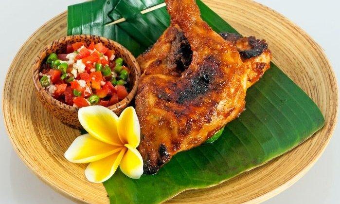 Ayam bakar khas Jimbaran.