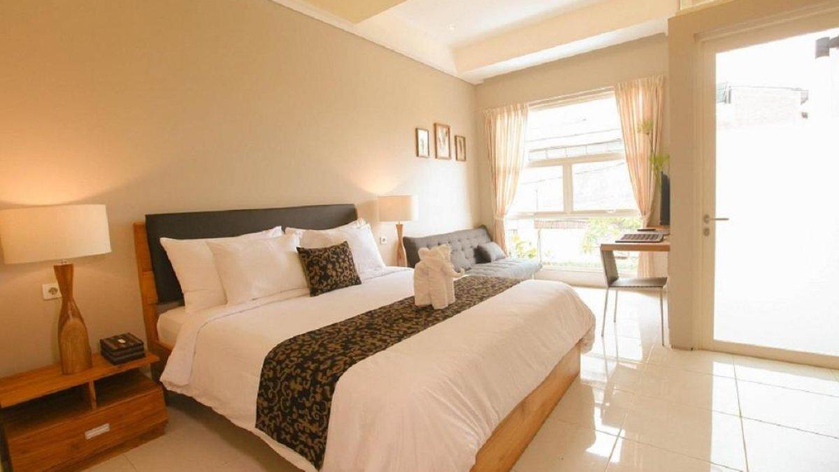 Ilustrasi tipe kamar yang ada di Bali True Living Apartment