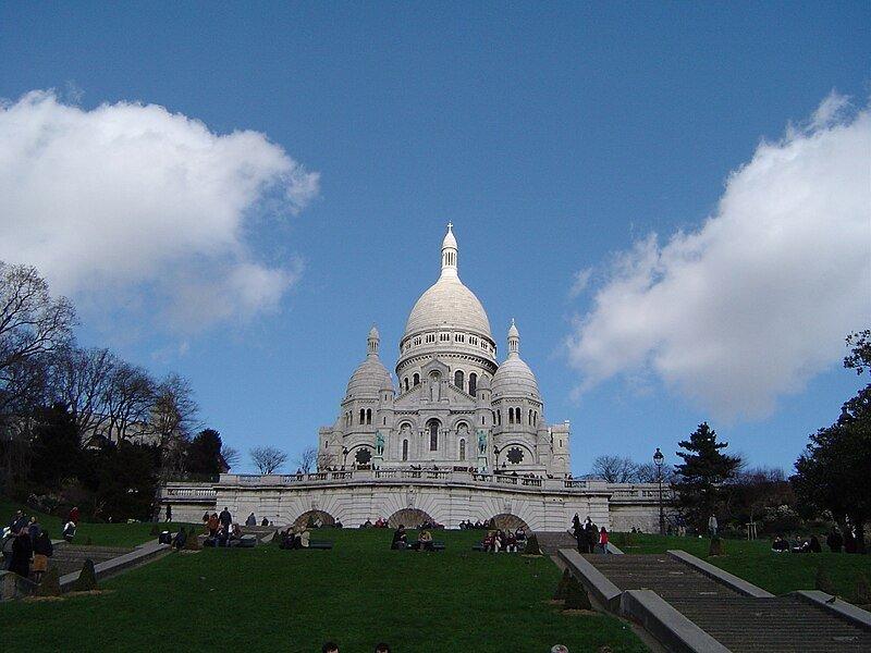 Basilika Sacré-Coeur, Paris, Prancis
