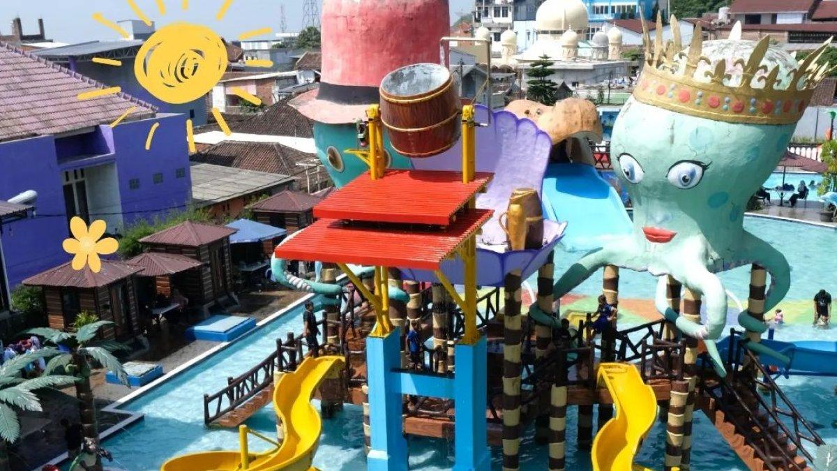 Batu Wonderland Waterpark & Resort, satu tempat wisata di Kota Batu Jawa Timur.