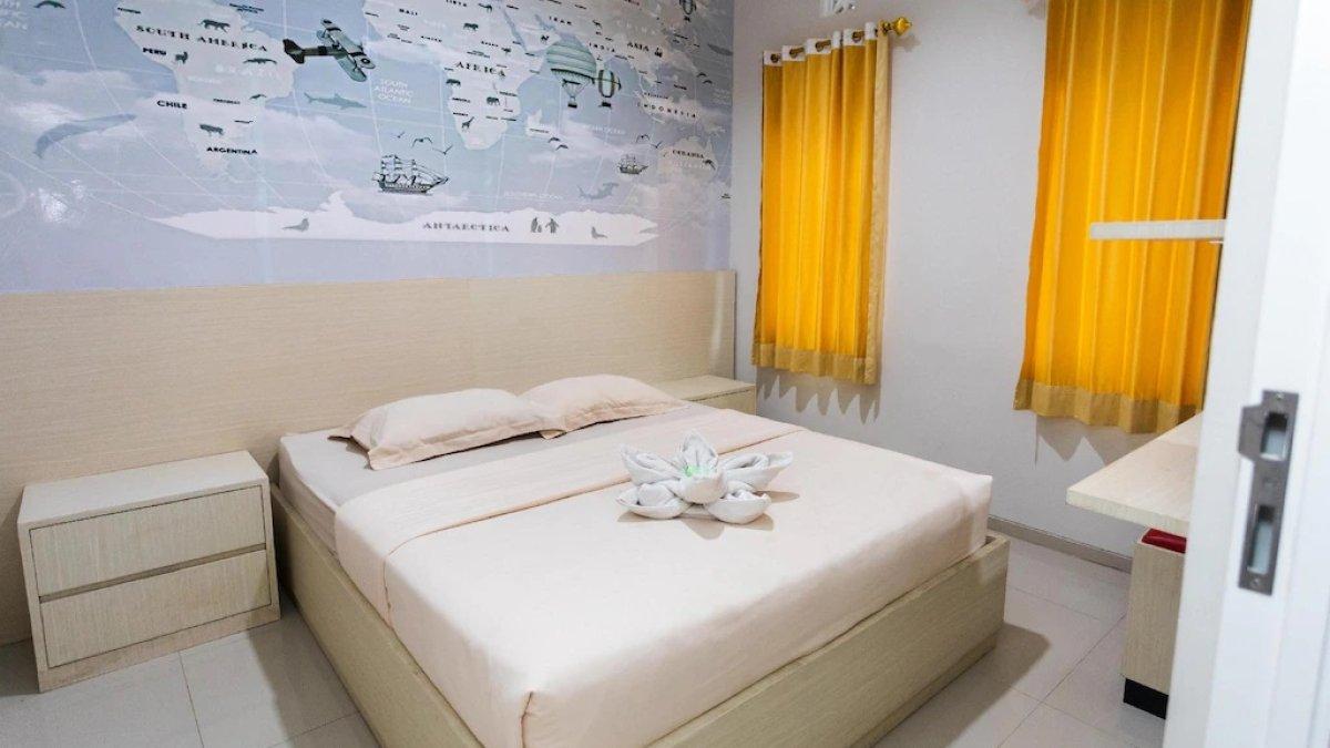Batuque Town Villa 2, satu hotel terbaik di Batu buat staycation keluarga.