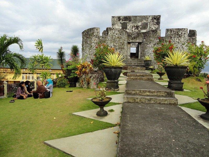 Benteng Tolukko, yang merupakan benteng peninggalan Portugis di Ternate