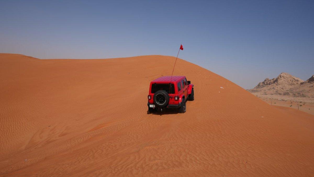 Big Red, satu tempat wisata gratis di Dubai buat liburan hemat anggaran.