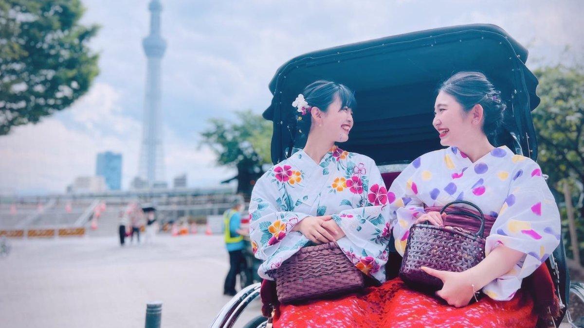 Birei Kimono & Culture, satu toko sewa Yukata di Tokyo Jepang yang bisa kamu kunjungi.