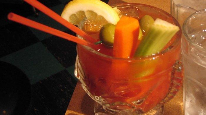 Bloody mary, minuman paling jarang dipesan di bar saat musim panas.