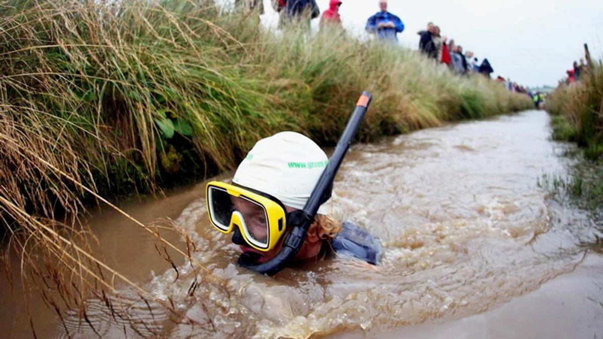 Bog Snorkeling, satu lomba paling aneh di dunia.