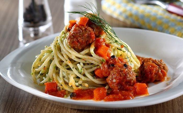 Spaghetti, satu menu yang bisa dicoba di