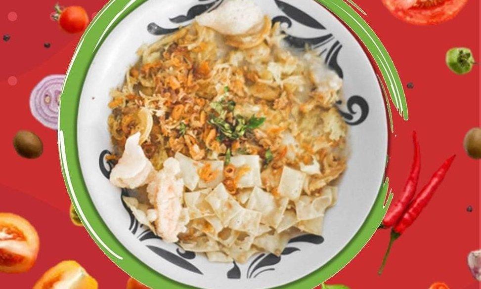 Bubur Ayam Mang Endut, satu tempat makan di Surabaya, Jawa Timur.