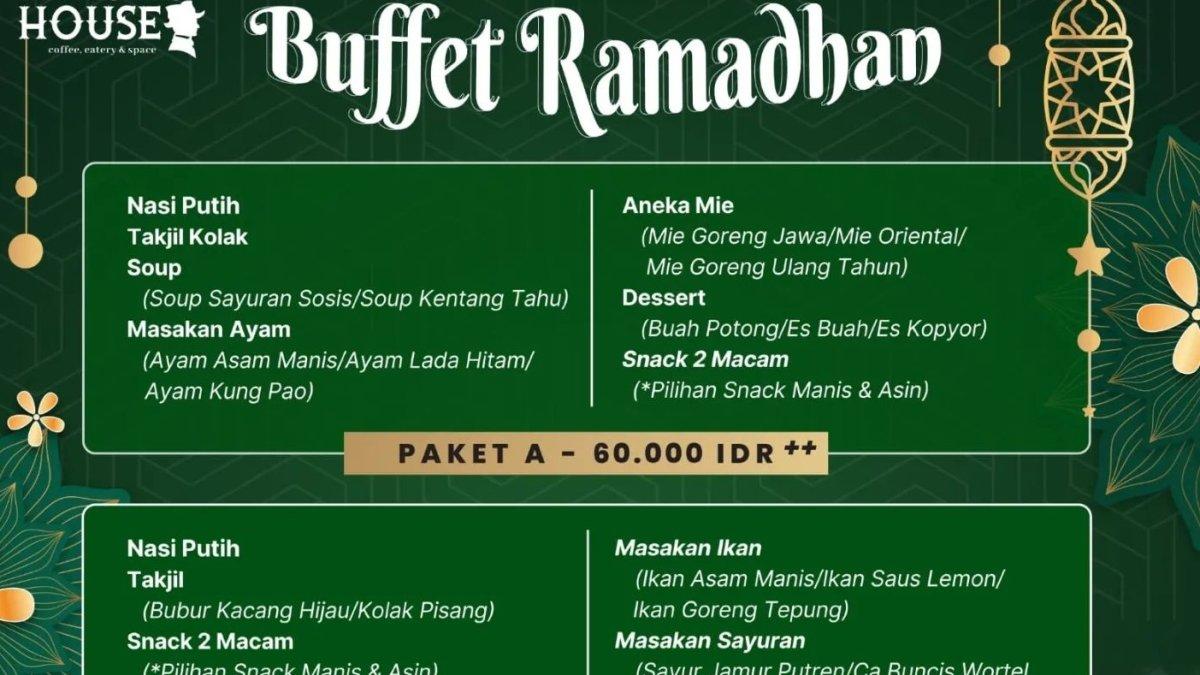 Buffer Ramadan yang ditawarkan Baron House Solo Jawa Tengah