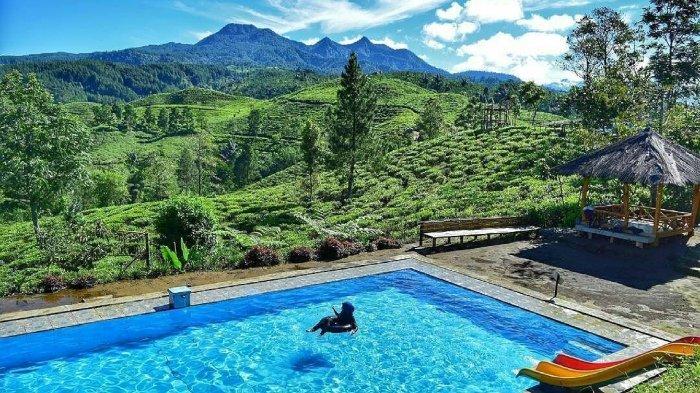 Bukit Kacapi, tempat wisata hits di Tasikmalaya, Jawa Barat.