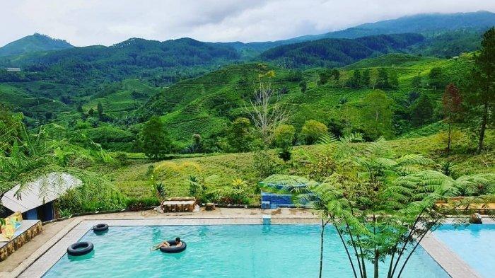 Bukit Kacapi, tempat wisata hits di Tasikmalaya, Jawa Barat.