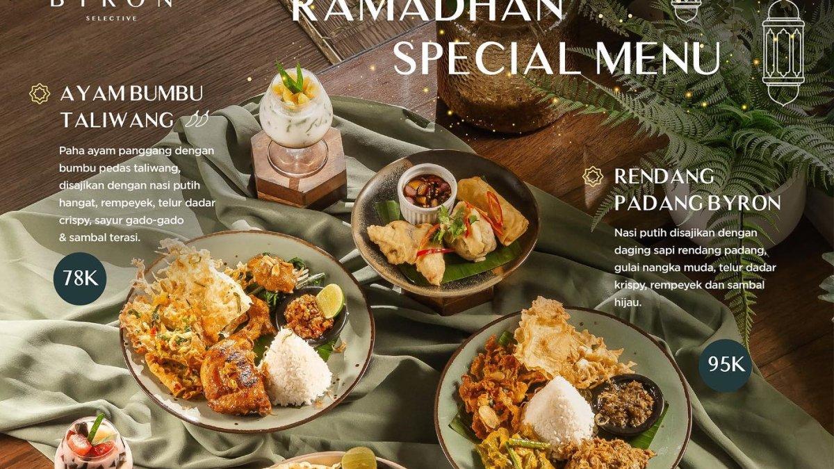 Byron Selective, satu resto di Semarang Jawa Tengah yang menawarkan paket bukber Ramadan.